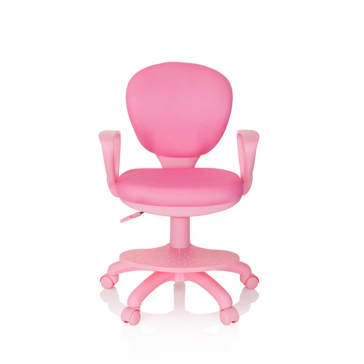 Jugenddrehstuhl Kid Colour Pink - Pink, Basics, Kunststoff (53/83-95/51cm) - MID.YOU