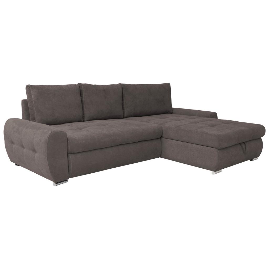 Ecksofa mit Schlaffunktion Solar Braun 277x175 cm