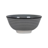 Miska na cerálie SHIVA - bílá/černá, Lifestyle, keramika (15,5/7cm) - Mömax