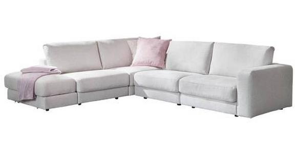 Ecksofa Vigo mit Rückenkissen Beige - Beige, MODERN, Textil (314/260cm) - Luca Bessoni