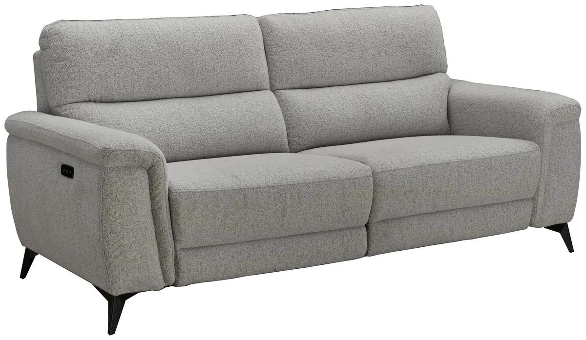 Kanapé Padua - bézs, Modern, textil/fa (215/96/97cm)