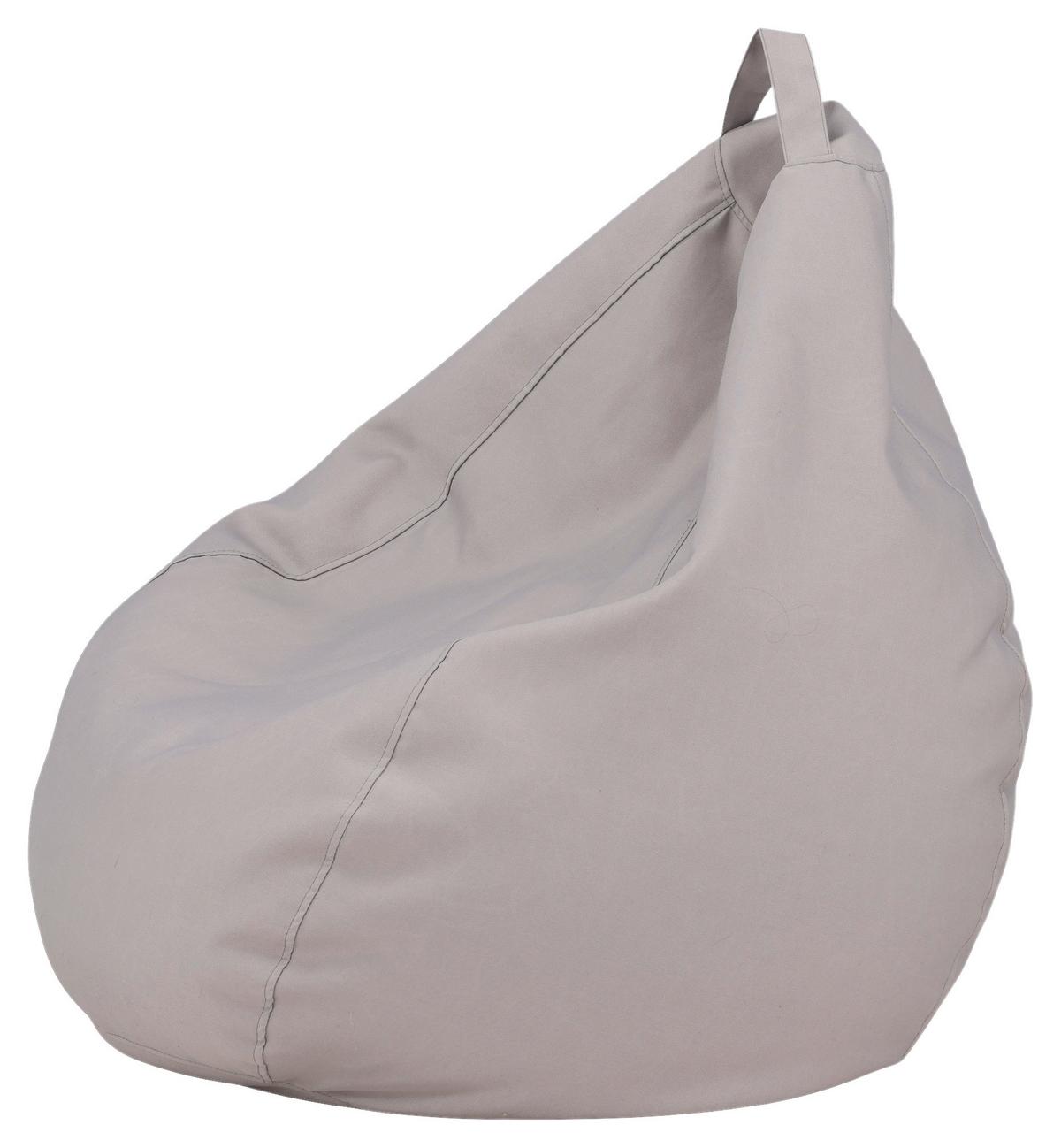 Outdoorsitzsack Bago - Beige, KONVENTIONELL, Textil (90/110/90cm) - Gardenson