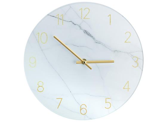 Wanduhr Alexandria - Hellbraun/Gelb, Basics, Glas/Papier (30cm) - Luca Bessoni Wanduhr Alexandria - Hellbraun/Gelb, Basics, Glas/Papier (30cm) - Luca Bessoni