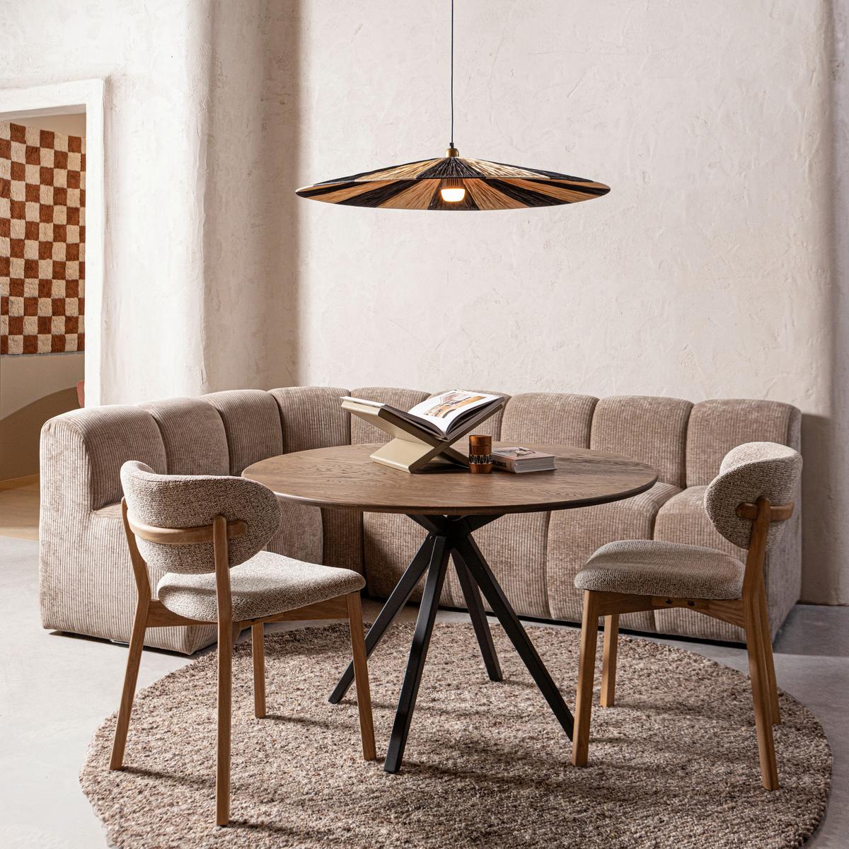 TISCHGESTELL Tablo Schwarz B: 80cm - Schwarz, MODERN, Metall (80/72/80cm) - Livetastic