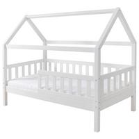 Hausbett Kay - Weiß, MODERN, Holz/Textil (80/160cm) - MID.YOU