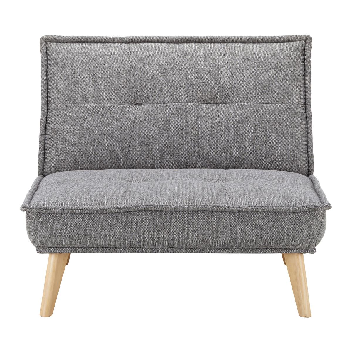 Křeslo ROMEO tmavě šedá - šedá, Moderní, dřevo/textil (99/83/84cm) - P & B