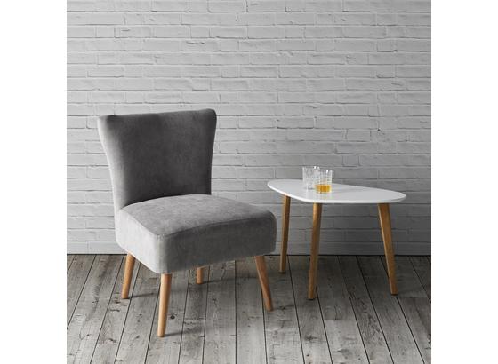 Kreslo Laura - sivá, Moderný, drevo/textil (62/83/62cm) - Mömax modern living Kreslo Laura - sivá, Moderný, drevo/textil (62/83/62cm) - Mömax modern living