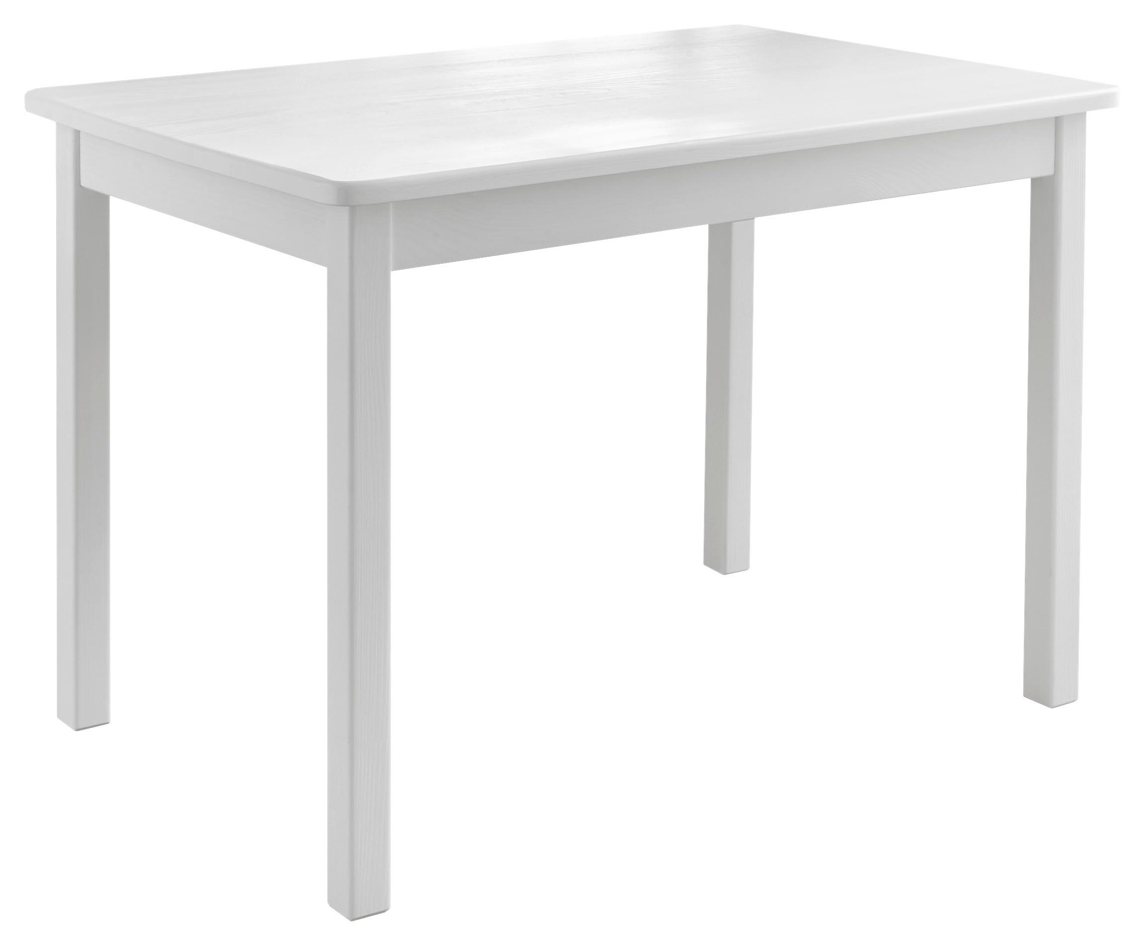 Dětský Stůl Felix Bílá - bílá, Konvenční, dřevo (76/50/51cm) - MID.YOU