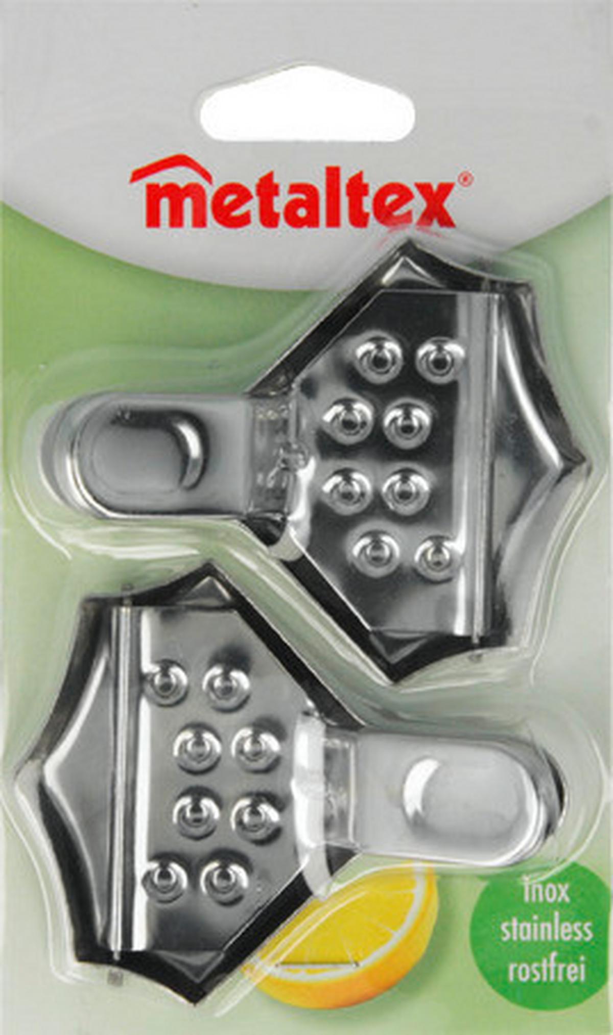 Citromszelet Prés 2 Darabos - fém (9.8/16/3cm) - Metaltex