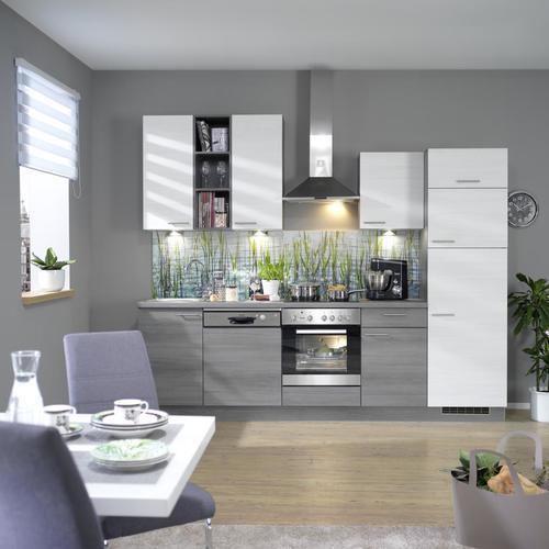 Küchenblock mit 5 teiligem Geräteset und Spüle Küchenblock mit 5 teiligem Geräteset