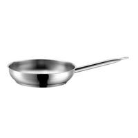Bratpfanne Professional Edelstahl B: 25 Cm - Silberfarben, Basics, Metall (25/47,5/6,1cm) - Mäser