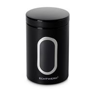 Vorratsdose Echtwerk Stilvolle Vorratsdose - Schwarz, MODERN, Metall (12/18/12cm) - Echtwerk