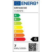 LED žiarovka 6,5 Watt, E27 - zlatá, kov/sklo (6,4/14,1cm) - Globo