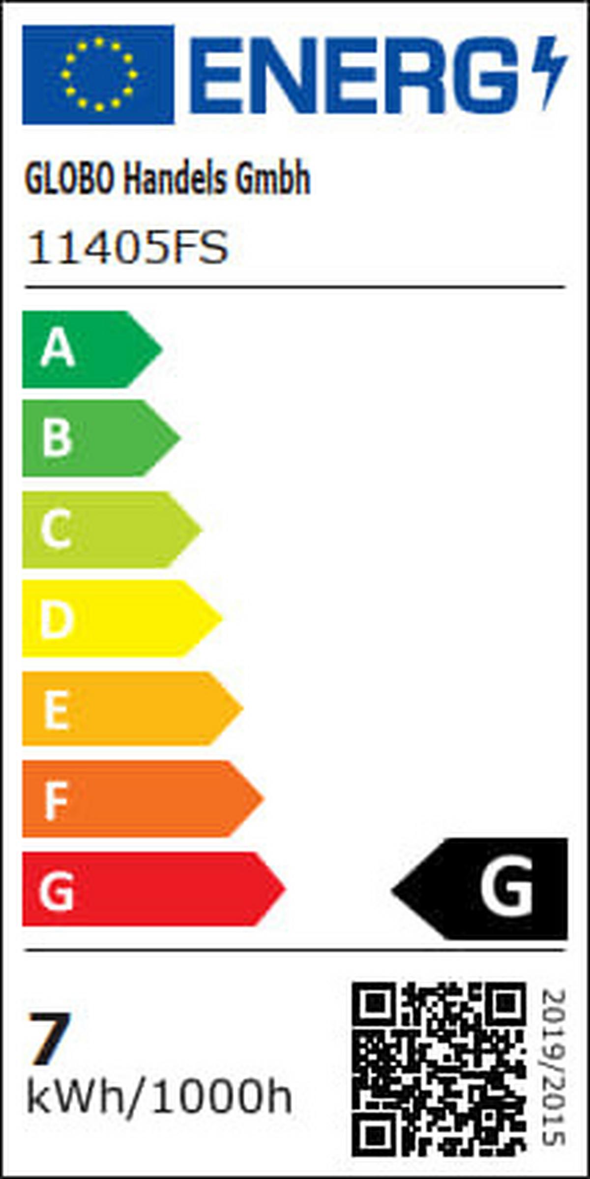 LED žárovka 6,5 Watt, E27 - barvy zlata, kov/sklo (6,4/14,1cm) - Globo