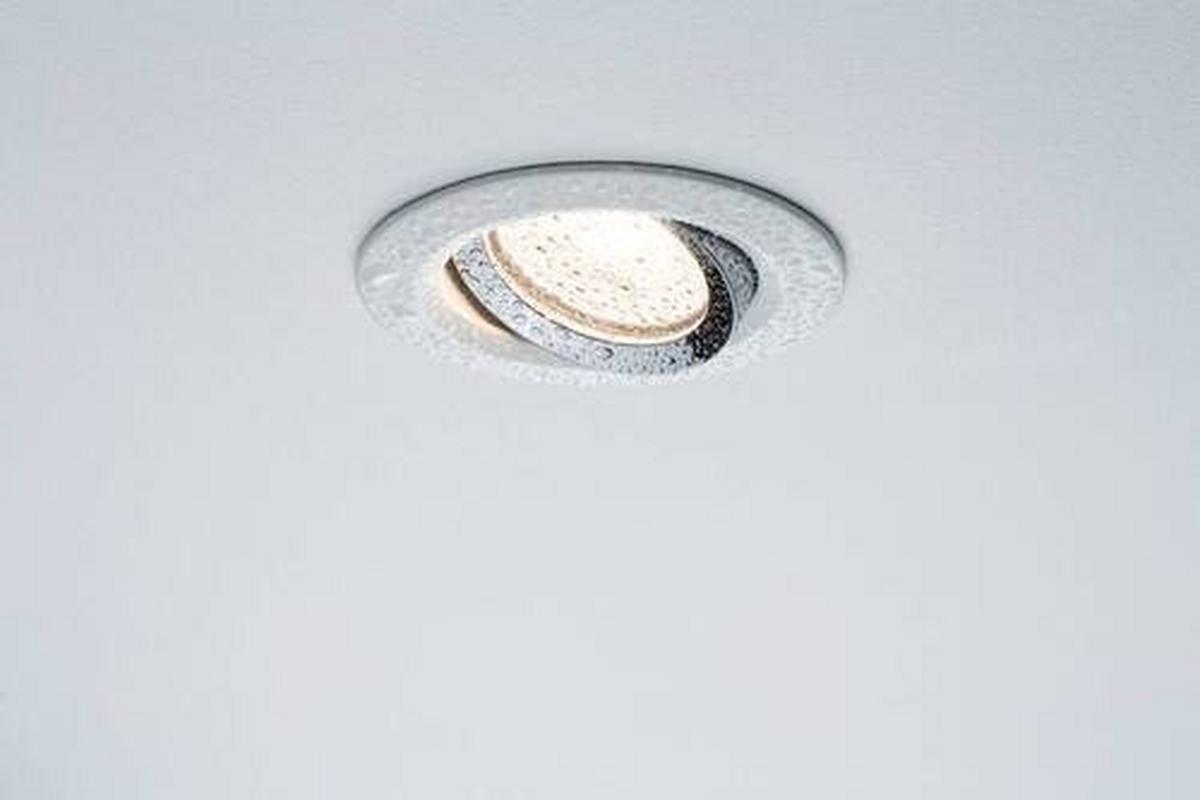 Deckenleuchte Ø 7,8 cm 1-Flammig, Rund - Basics (7,8cm) - Paulmann
