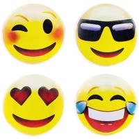 KÜHLSCHRANKMAGNET FINN - Gelb/Multicolor, Basics, Glas (4cm) - Ondega