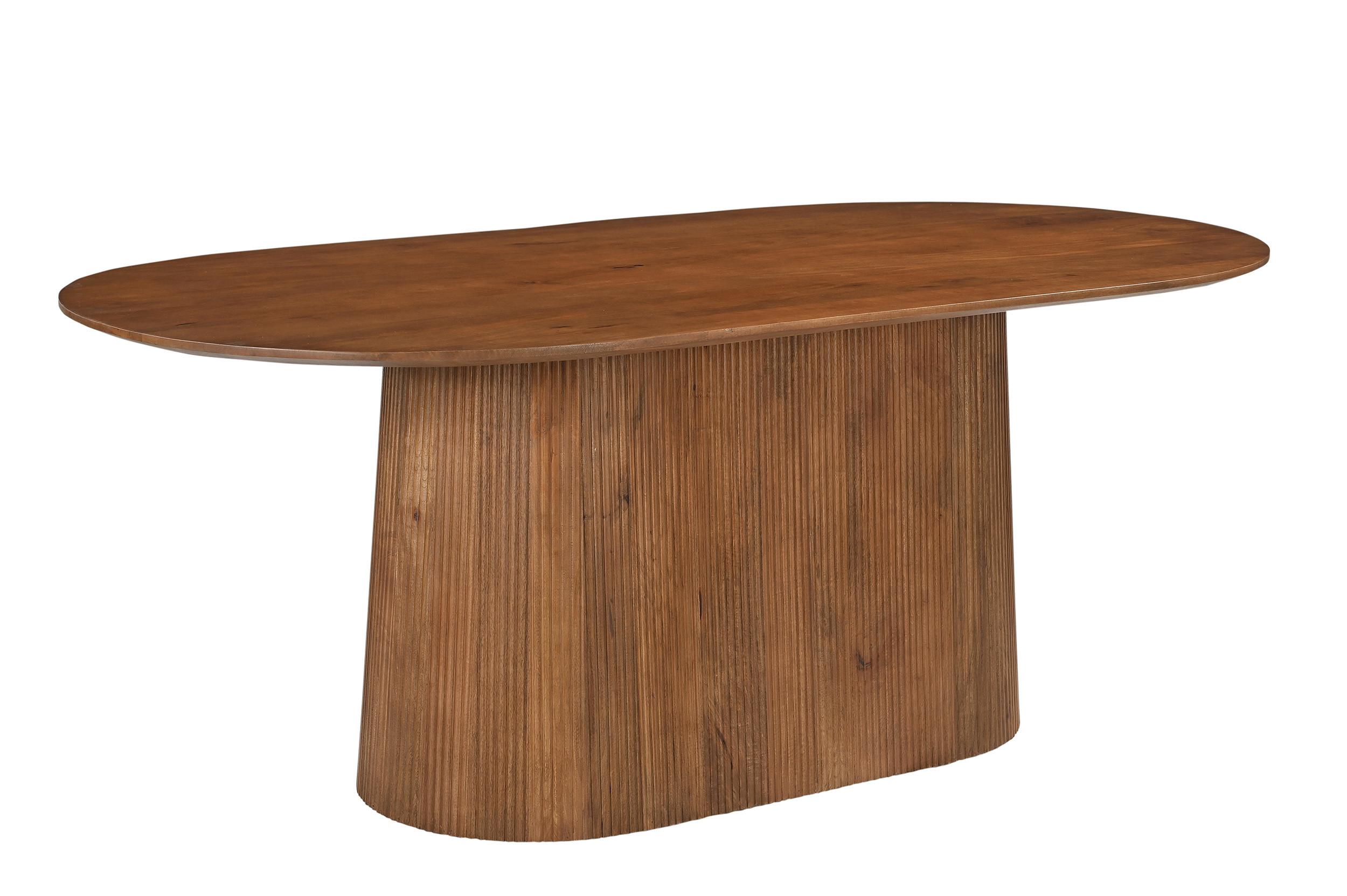 ESSTISCH Naturfarben L: 200cm - Naturfarben, MODERN, Holz (200/100/76cm) - MID.YOU