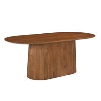 ESSTISCH Naturfarben L: 200cm - Naturfarben, MODERN, Holz (200/100/76cm) - MID.YOU