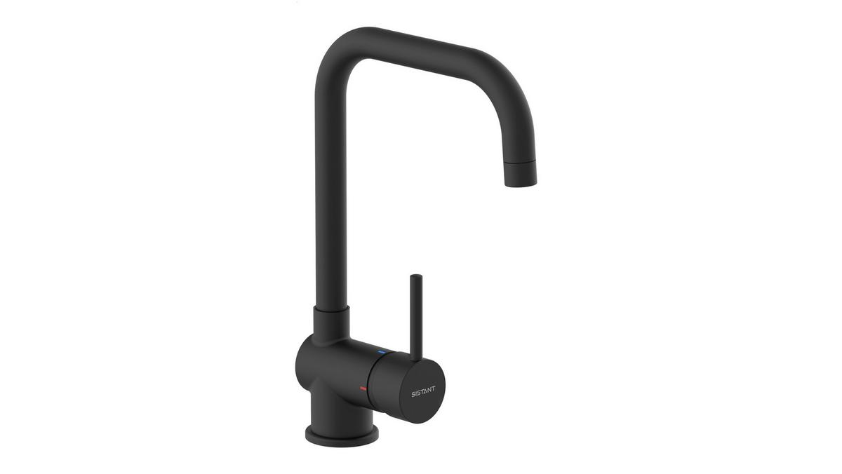 KÜCHENARMATUR SISTANT STOCKHOLM - Schwarz, Basics, Metall (5,7/33/23,1cm) - Sistant