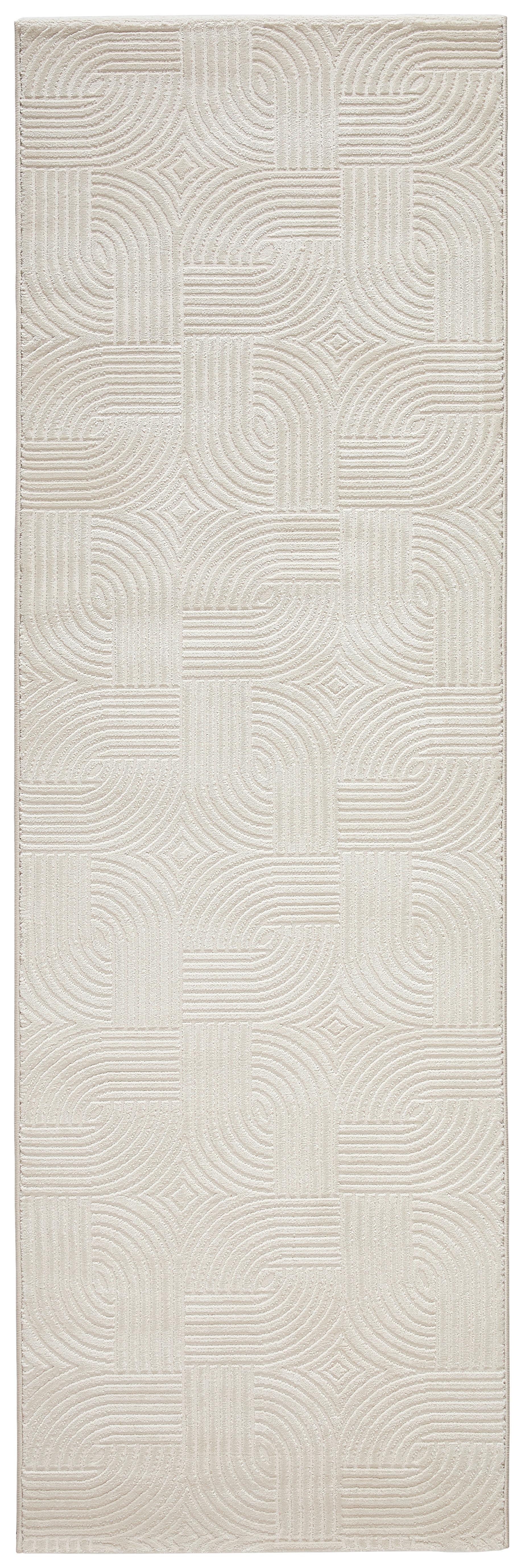 Läufer Sahara - Creme, Design, Textil (80/250cm) - Novel
