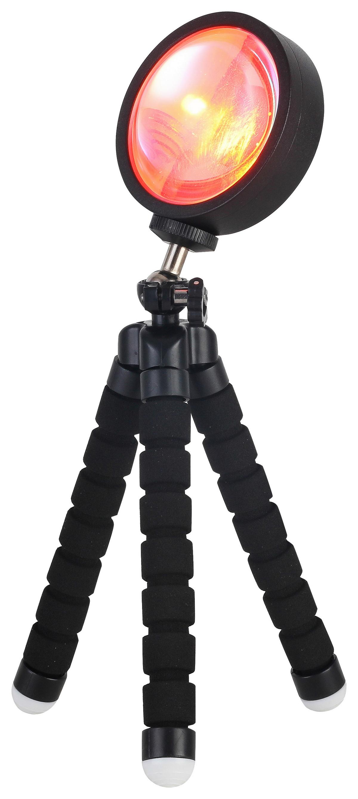 Led-dekoleuchte Addison Addison - Schwarz, MODERN, Kunststoff/Metall (6,3/23,5cm) - Luca Bessoni