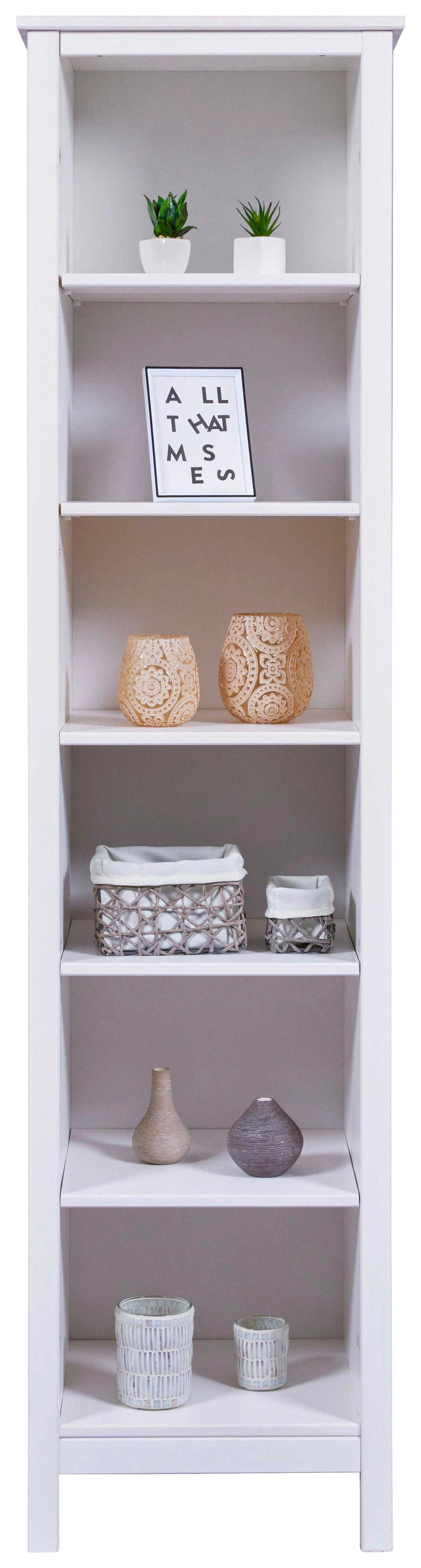 Regal Chilly Home - Weiß, Design, Holz (50/197/39,5cm) - Livetastic