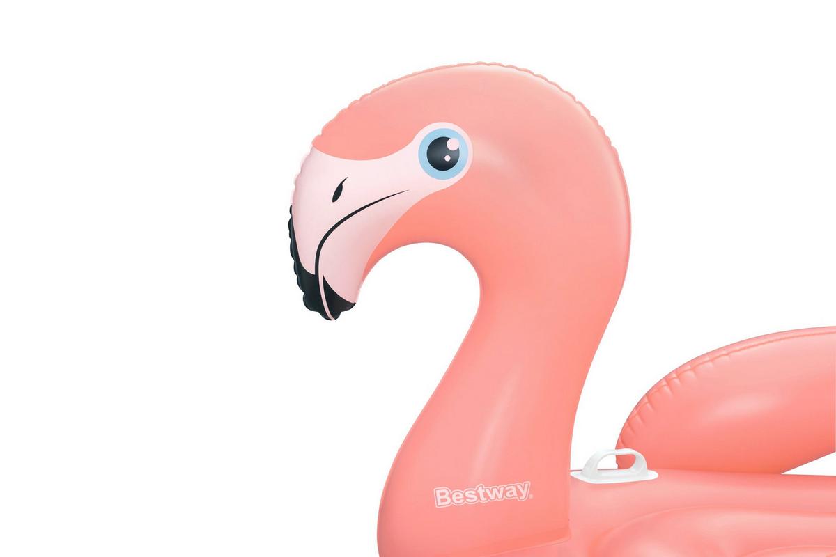 Schwimmtier Marc-Robin - Pink, KONVENTIONELL, Kunststoff (128/110/87cm) - Bestway