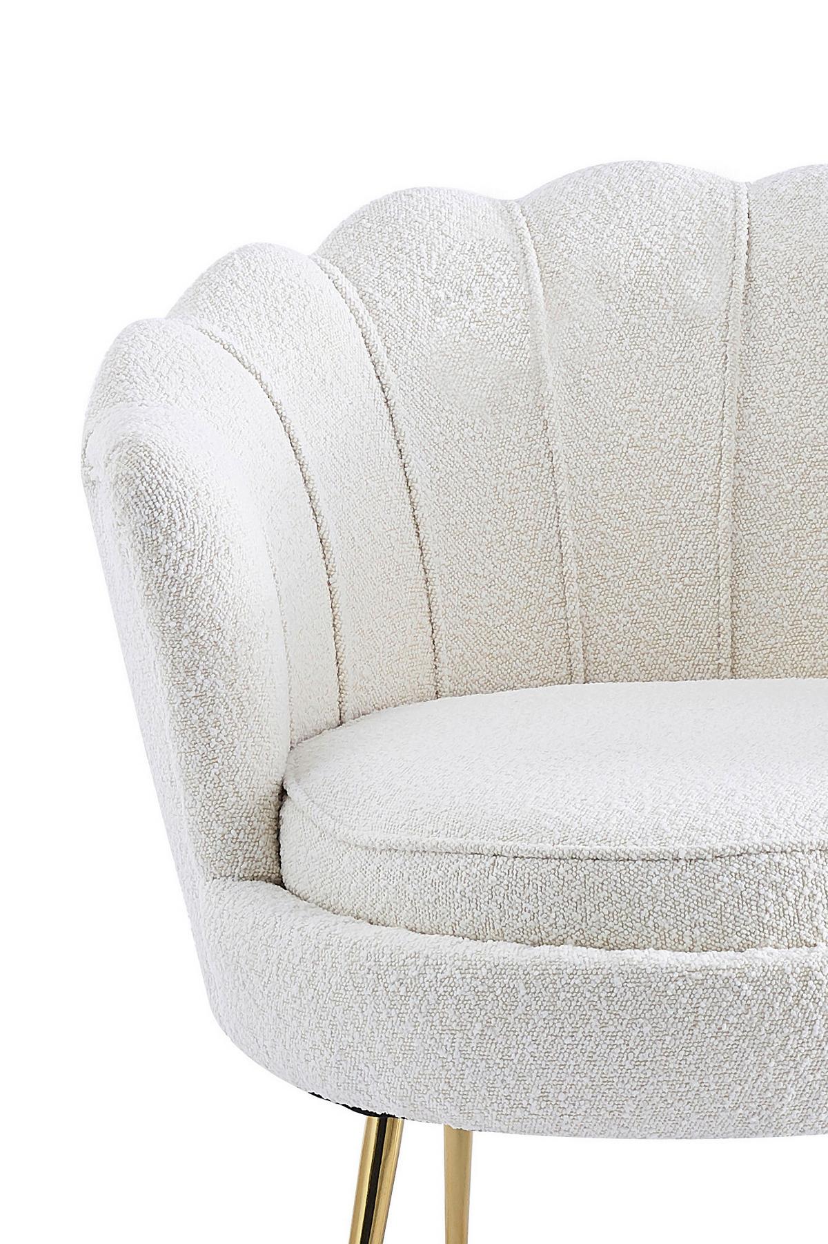 Sessel Beige B: 76 Cm - Beige/Goldfarben, MODERN, Textil (76/78/76cm) - Livetastic