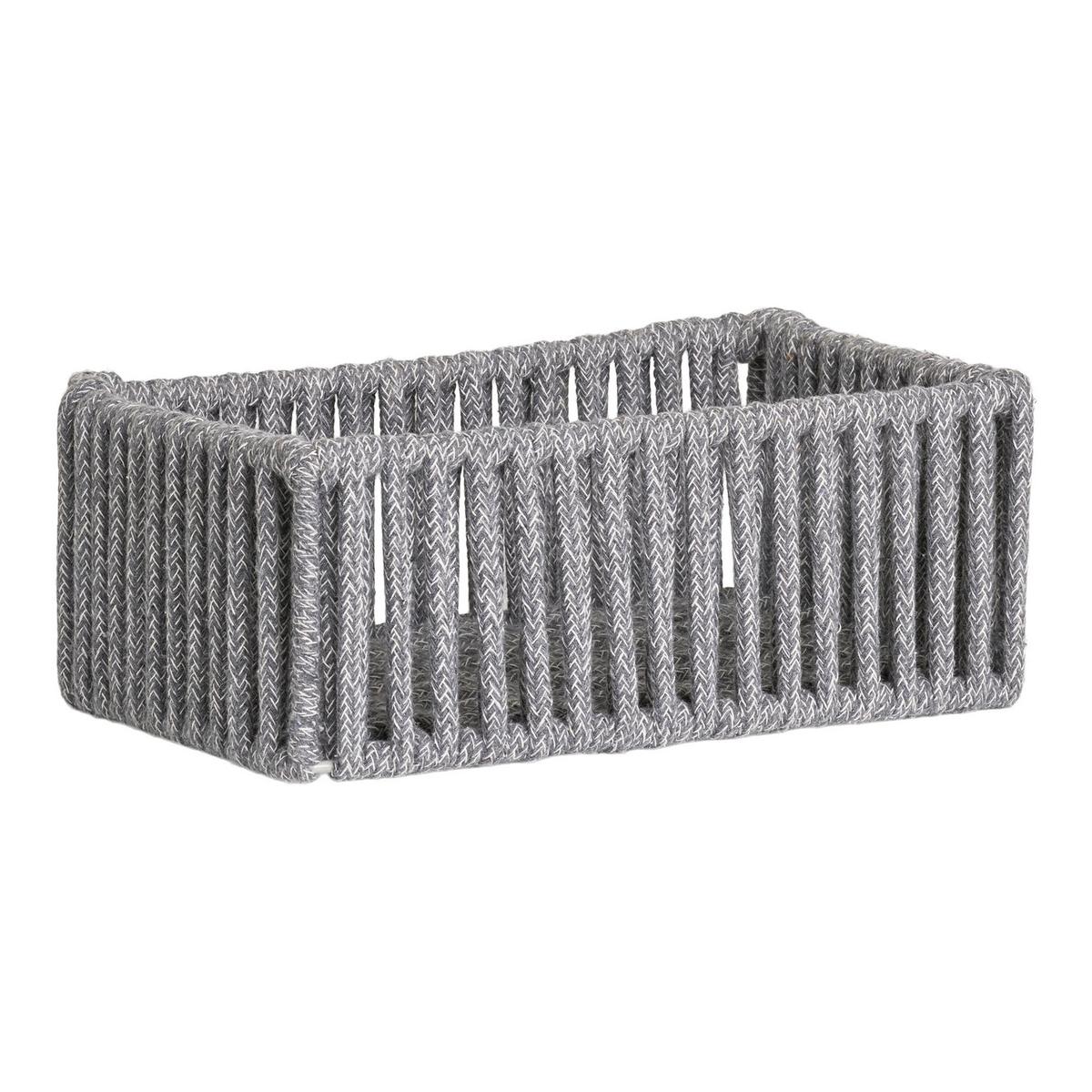 Korbset Arese Grau 3-Teilig - Grau, Design, Textil/Metall (16/10/26null)