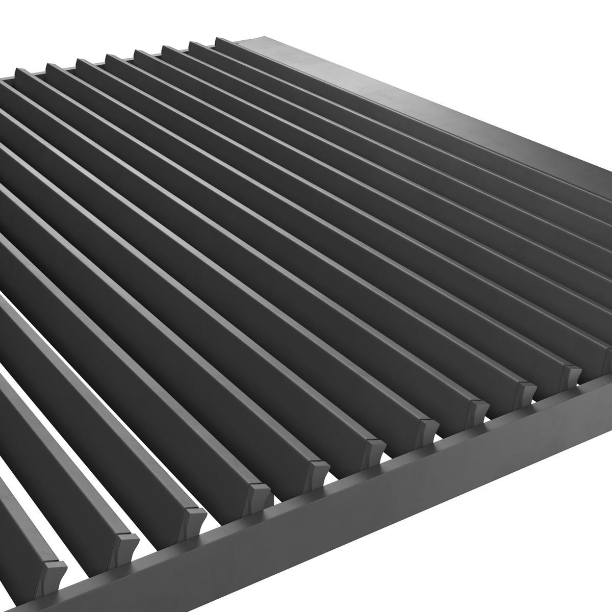 Pavillon Lima - Anthrazit, MODERN, Metall (300/227/300cm) - Beldano