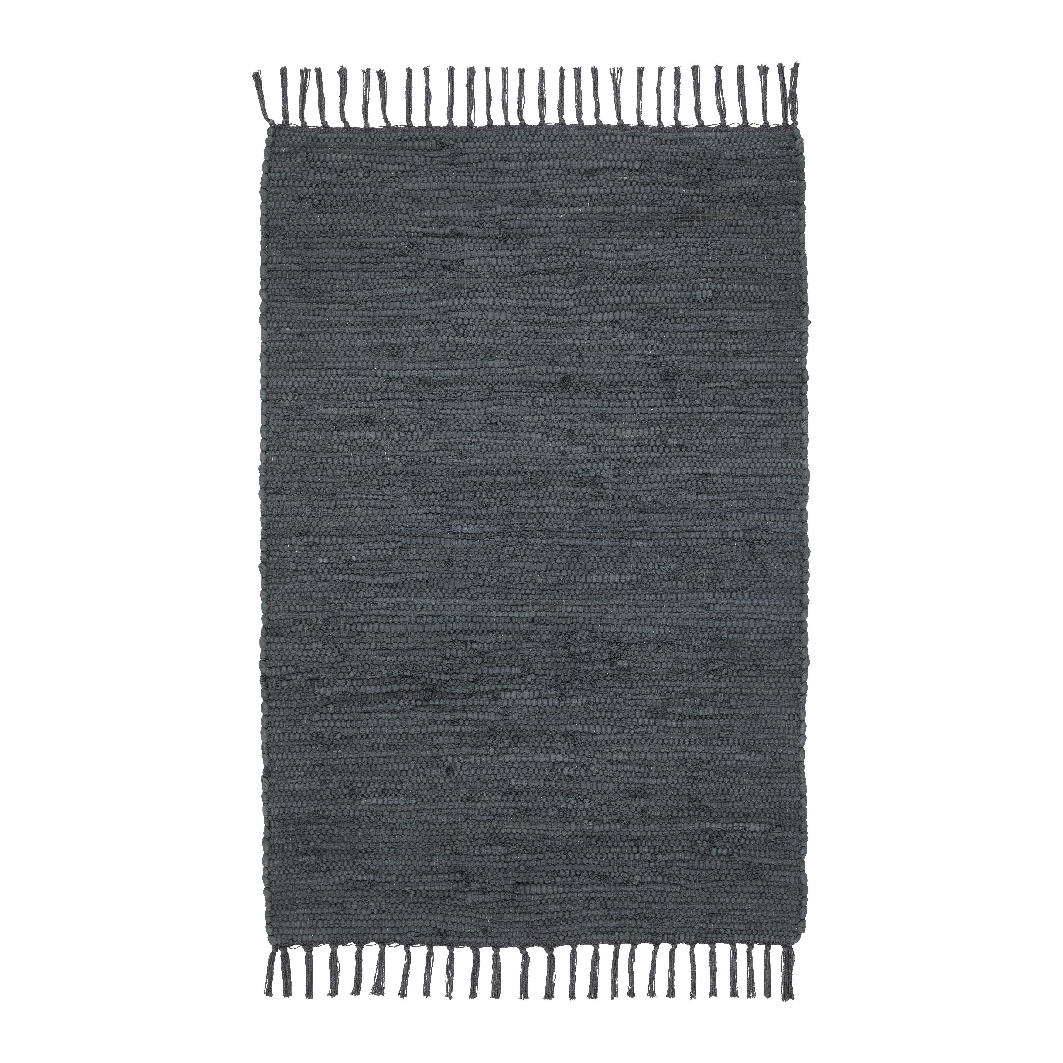 HADROVÝ KOBEREC Julia 1, 60/90cm, tmavě šedá - tmavě šedá, Romantický / Rustikální, textil (60/90cm) - Modern Living