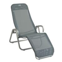 Bäderliege 56278 Acamp Ersatzbezug Calyps - Grau, Basics, Textil (54/190cm) - Gardenson