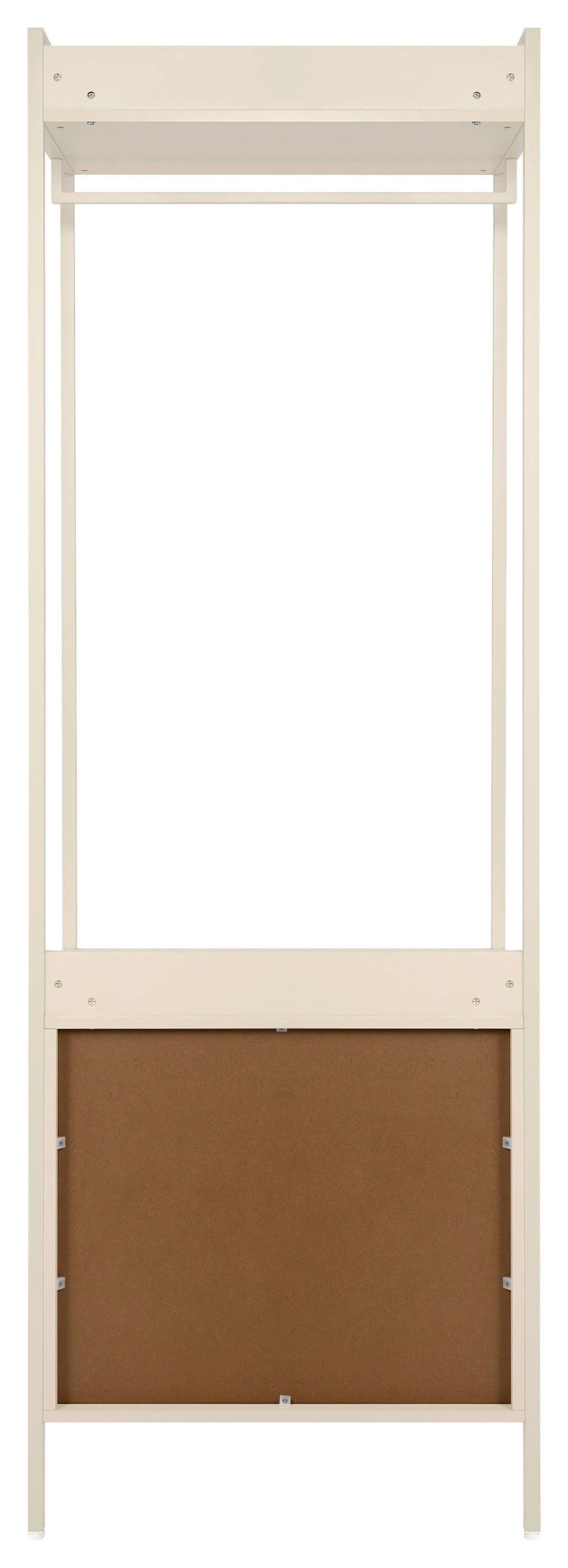 Garderobe Dhaka Kaschmir B: 64 cm - Kaschmir, MODERN, Holzwerkstoff/Metall (64/190/40cm)