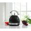 Wasserkocher Sl W2 B Schwarz 1,7l 1850-2200 W - Chromfarben/Schwarz, MODERN, Metall (19,8/27,3/23,7cm) - Schneider Wasserkocher Sl W2 B Schwarz 1,7l 1850-2200 W - Chromfarben/Schwarz, MODERN, Metall (19,8/27,3/23,7cm) - Schneider