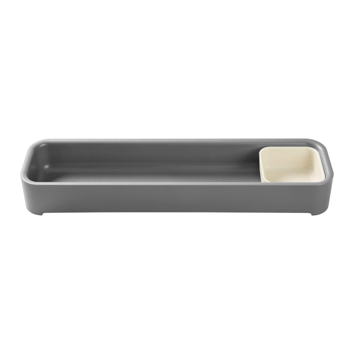 Príborník do zásuvky LIS -EXT- - sivá, Modern, plast (38,1/9,6/4,8cm) - Mömax