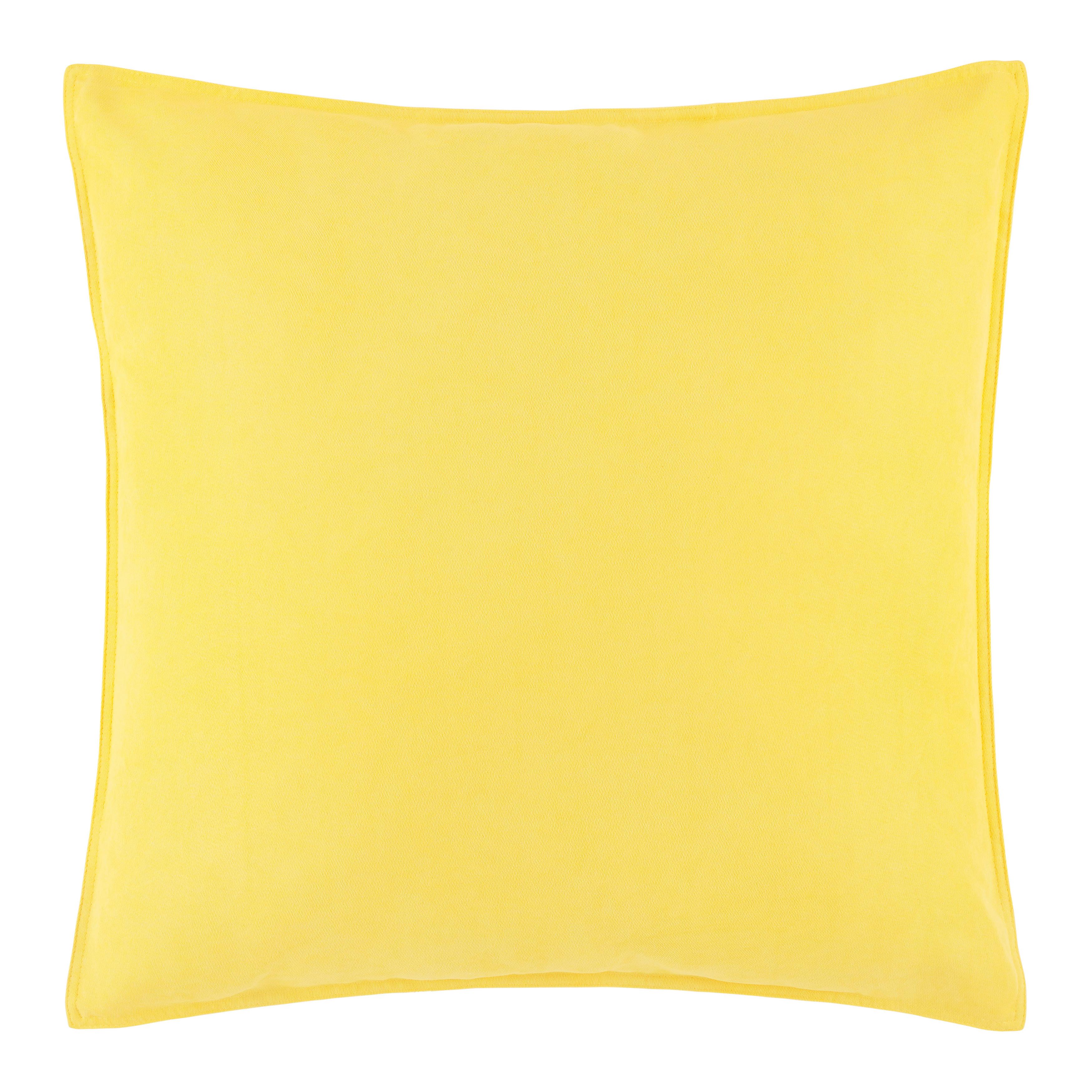Dekorační Polštář Nathi, 60/60cm, Žlutá - žlutá, Konvenční, textil (60/60cm) - Modern Living