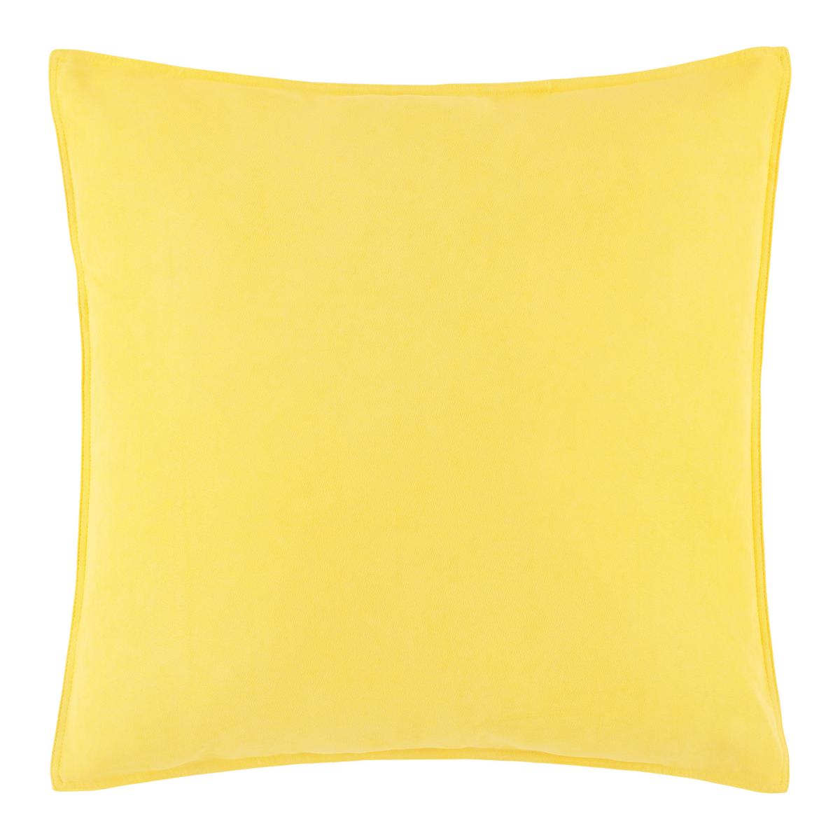 Dekorační polštář Nathi, 60/60cm, žlutá - žlutá, Konvenční, textil (60/60cm) - Mömax