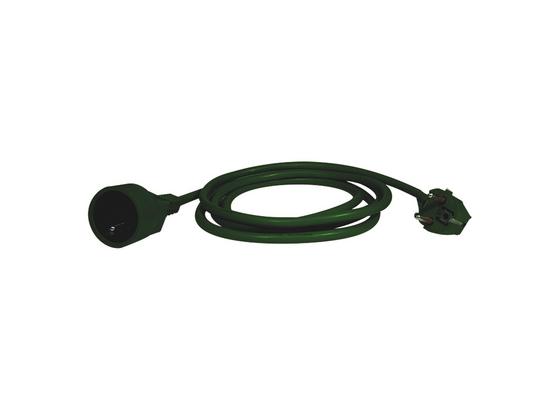 Prodlužovací Kabel 5m - zelená, Basics, umělá hmota (500cm) Prodlužovací Kabel 5m - zelená, Basics, umělá hmota (500cm)