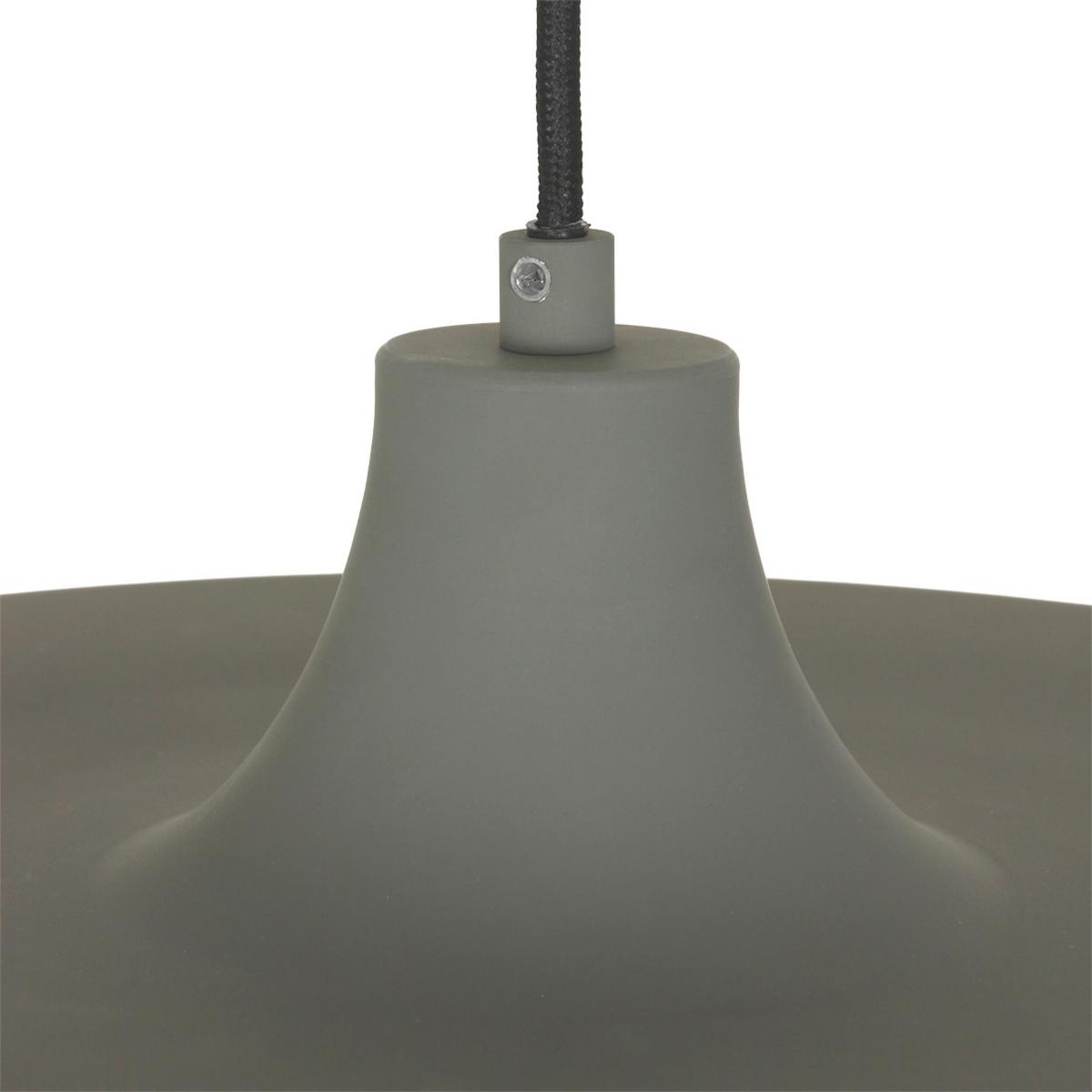 Pendelleuchte Krisip - Grau, Trend, Metall (50/20-170/50cm)