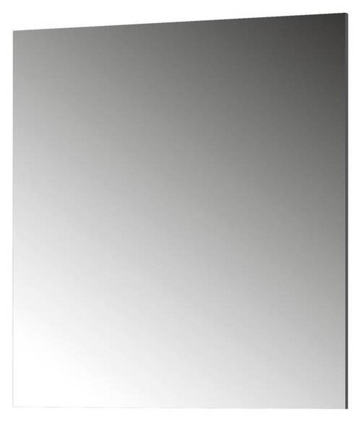 Wandspiegel Rimini Rechteckig 75x80 cm ohne Rahmen - Graphitfarben, Design, Glas/Holzwerkstoff (75/80/3cm) - Germania