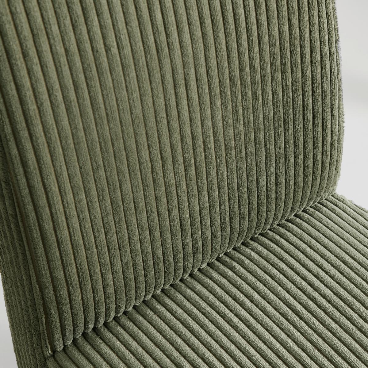 ŽIDLE ROKO - barvy dubu/zelená, Moderní, dřevo/textil (46/101/62cm) - Mömax