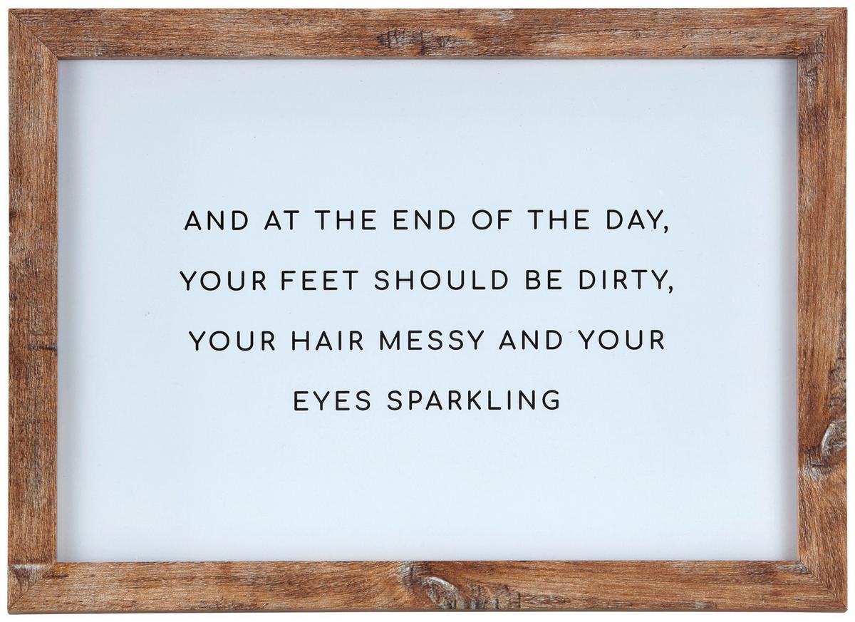 Képkeret Carla - diófa színű, Basics, Üveg/fa (23,6/32,7/2cm) - Luca Bessoni