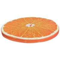 Sitzkissen Fruits - Orange, MODERN, Textil (38/2.5cm) - Luca Bessoni
