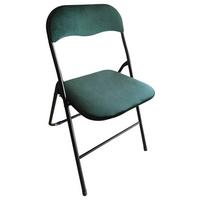 SKLÁDACÍ KŘESLO WALTER II -SB- - černá/tmavě zelená, Konvenční, kov/textil (44/78/45,5cm) - Mömax