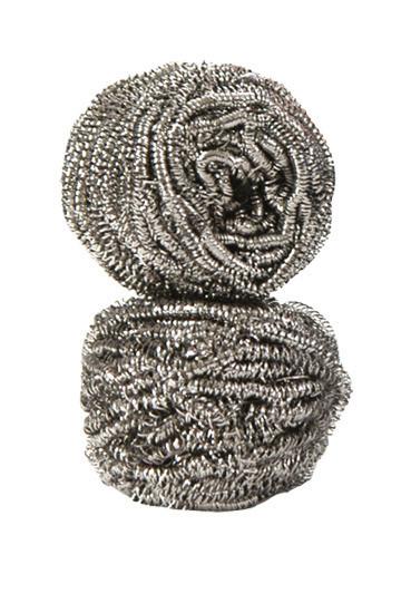 Drátenka VILEDA INOX DRÁTENKA 2KS - strieborná, Konventionell, kov (9,5/20/3cm) - Vileda