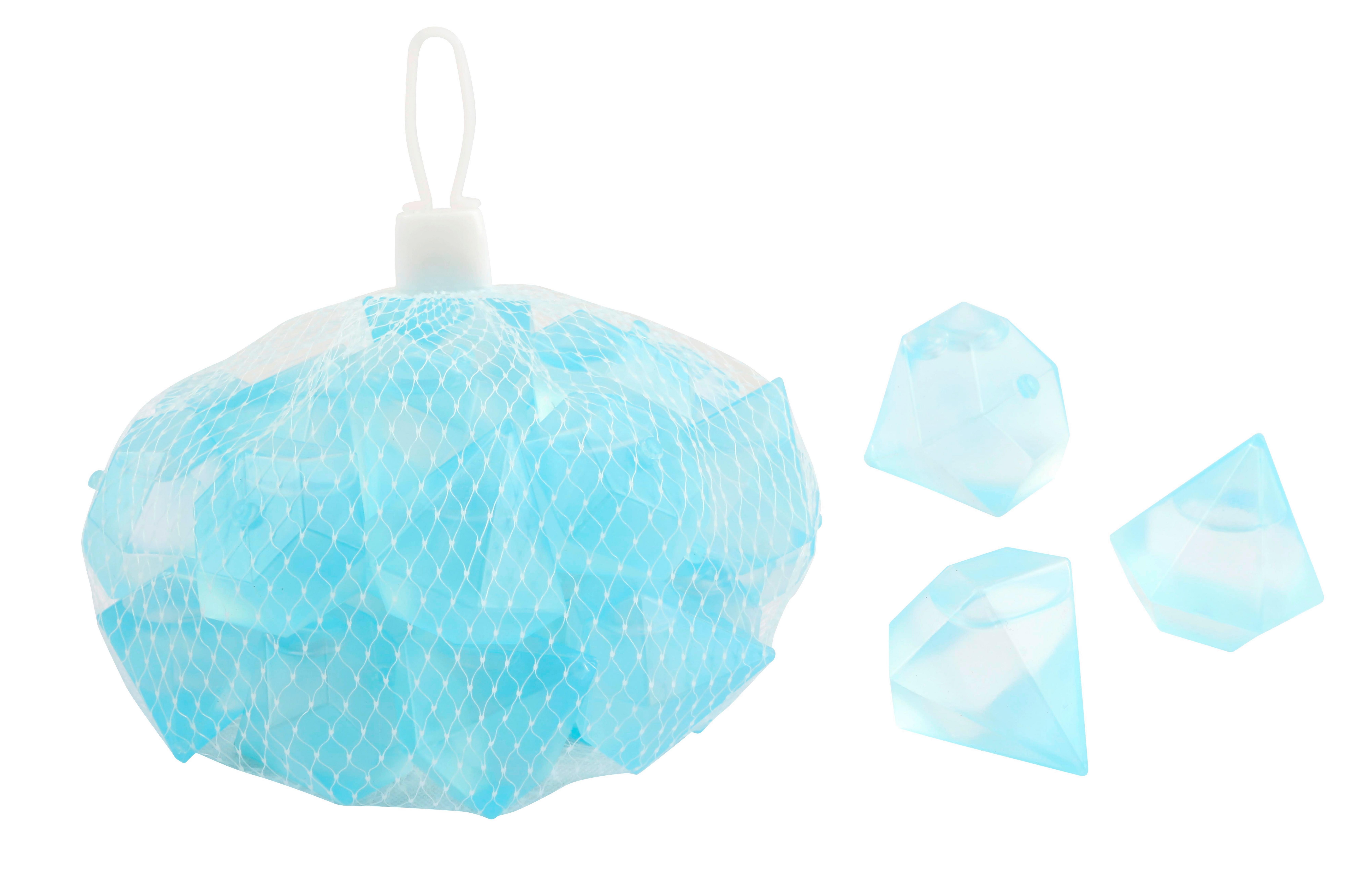 Mehrweg-Eiswürfel Alena - Blau, KONVENTIONELL, Kunststoff (3/3/3cm) - Ondega