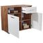 Komoda Roma2, 1 Lade, 2 Tüen - farby dubu/biela, Moderný, kompozitné drevo (100/80/45cm) Komoda Roma2, 1 Lade, 2 Tüen - farby dubu/biela, Moderný, kompozitné drevo (100/80/45cm)