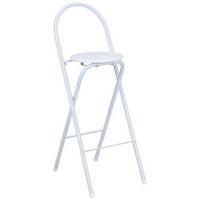 Összecsukható Szék Liane 2 - fehér, Modern, műanyag/faalapú anyag (38/100/47cm)