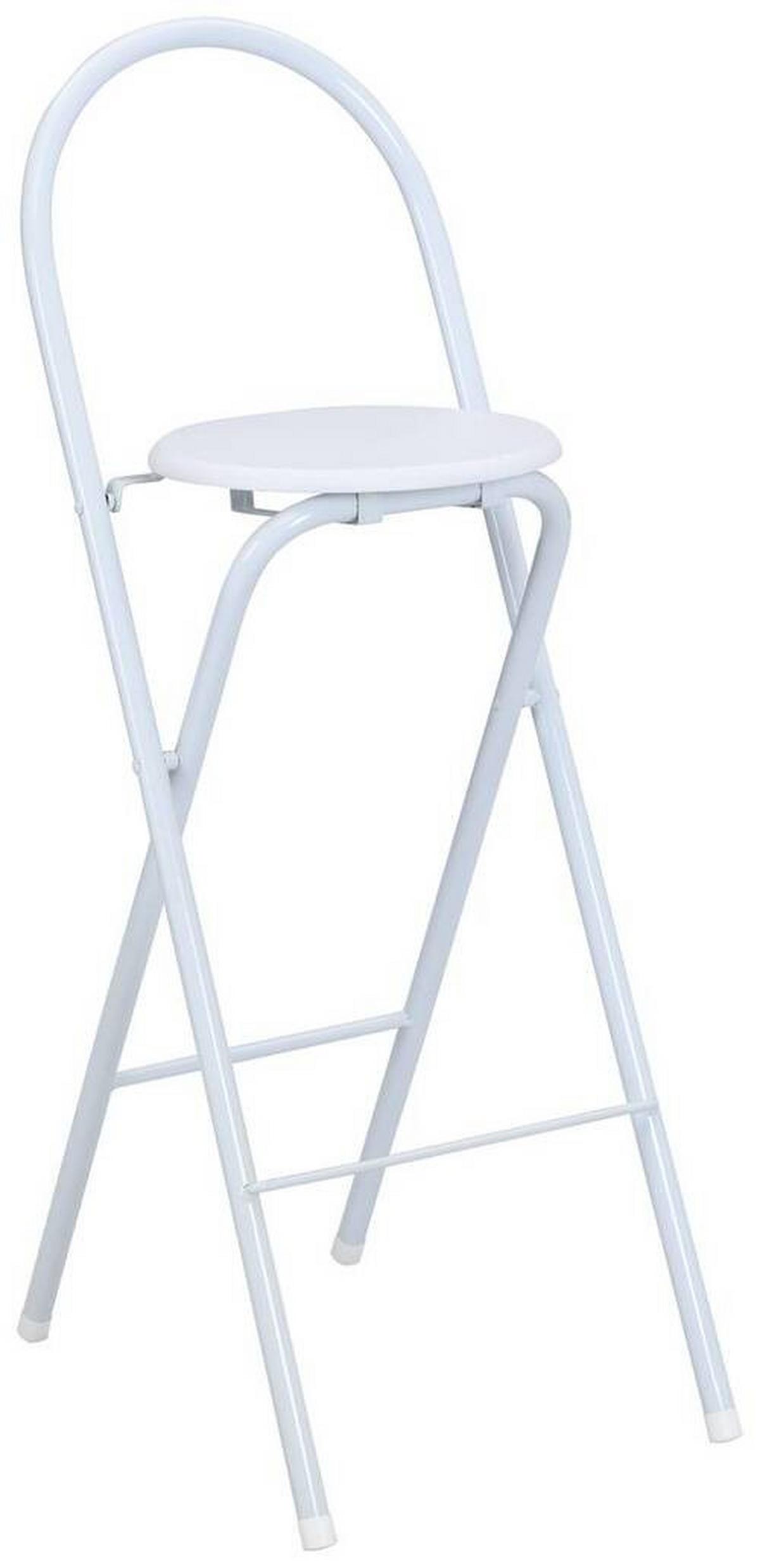 Összecsukható Szék Liane 2 - fehér, Modern, műanyag/faalapú anyag (38/100/47cm)