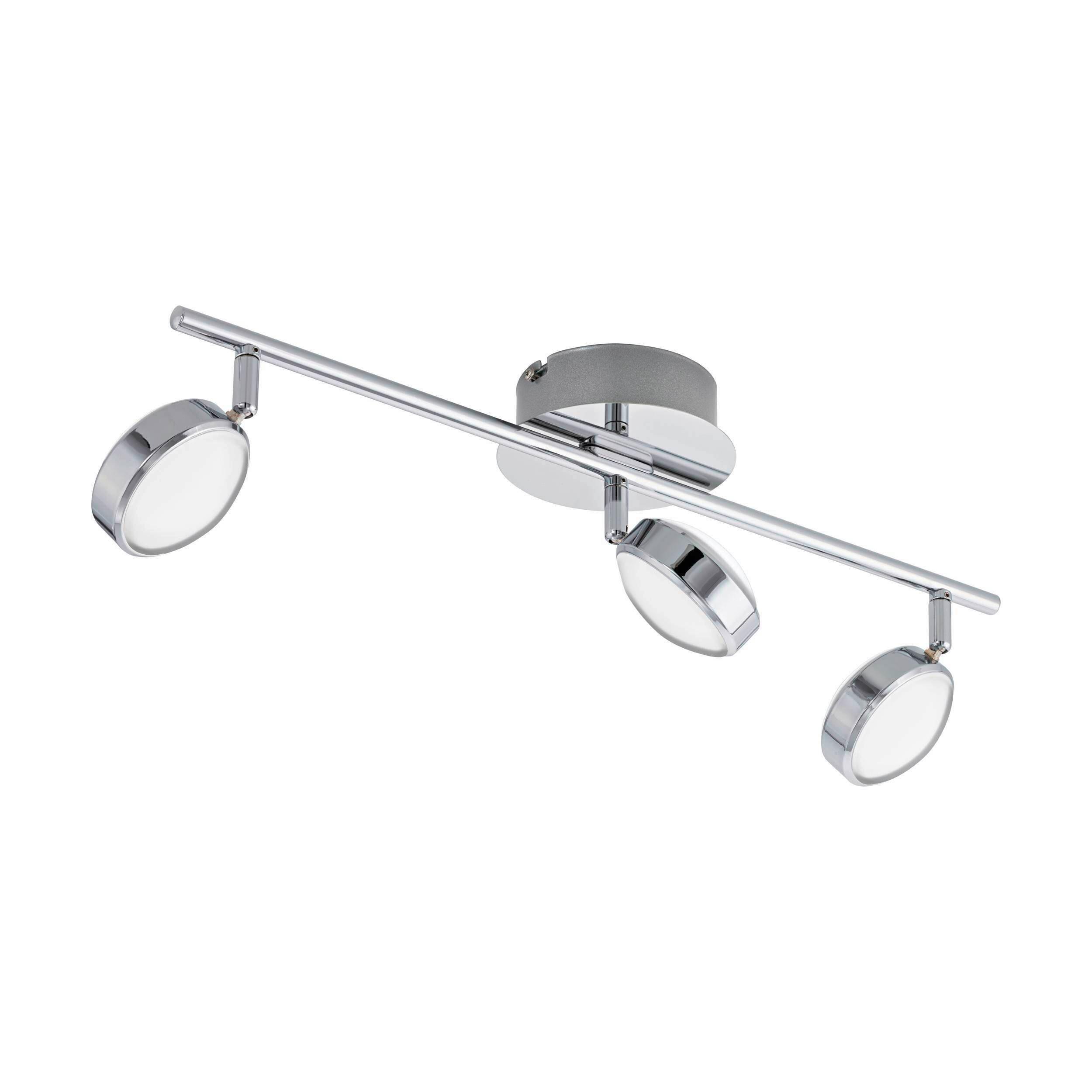 Strahler 95631 Salto - Chromfarben, Basics, Kunststoff/Metall (13/56cm) - Eglo